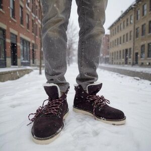 Cruza Tendencia Made In Portugal  Laced Up Men Winter Boots size 44
